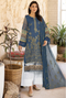JOHRA 3PC EMBROIDED PRINTED LAWN SUIT JH-708