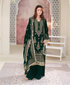 JOHRA-3PC VELVET EMBROIDERED SUIT JW-603