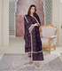 JOHRA-3PC VELVET EMBROIDERED SUIT JW-605